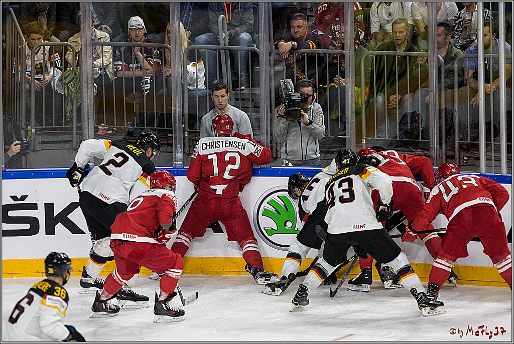 IIHF WM 2017, Daenemark - Deutschland, 12.05.2017